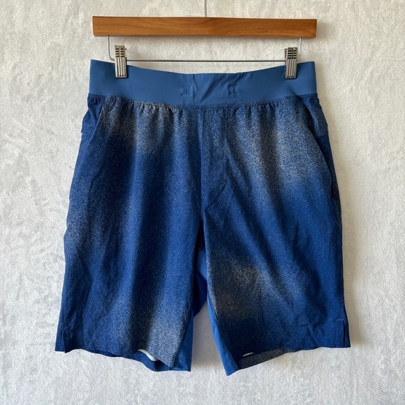 Lululemon T.H.E. Short Linerless 9" Updated men’s blue athletic pull on medium - Picture 1 of 10